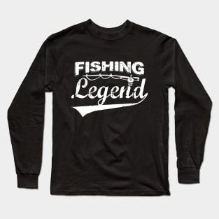 Fishing Legend Vintage Long Sleeve T-Shirt